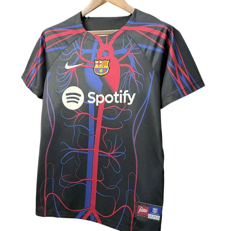 036c3992f34594912787e8383750f083.webp Mens Barcelona 2023/24 125th Anniversary Jersey - Image 4