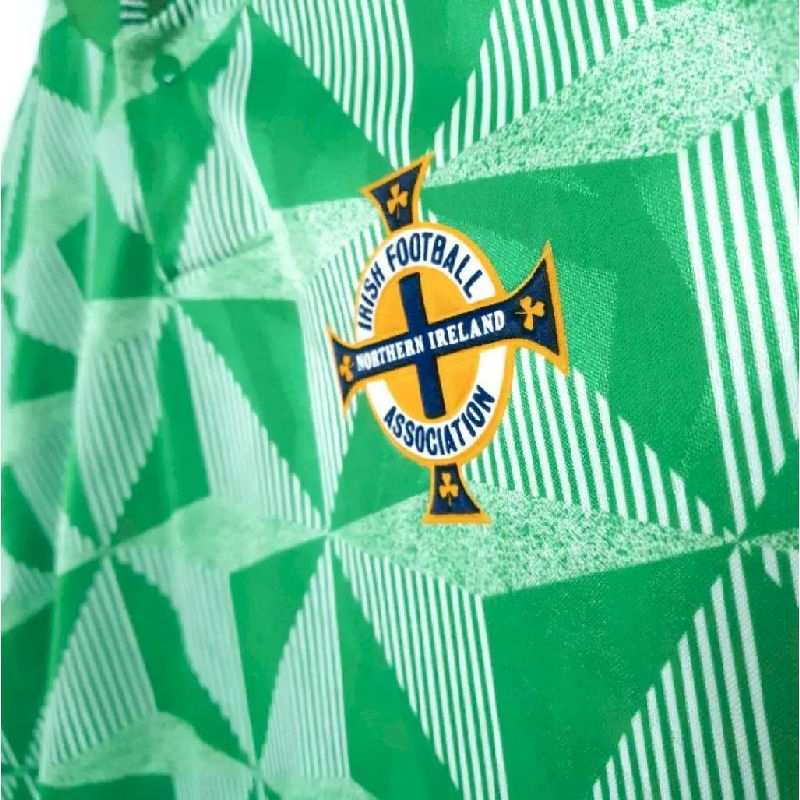 05a1d5a89b661a2c.jpg Retro Northern Ireland 1990/1992 Home Jersey - Image 6