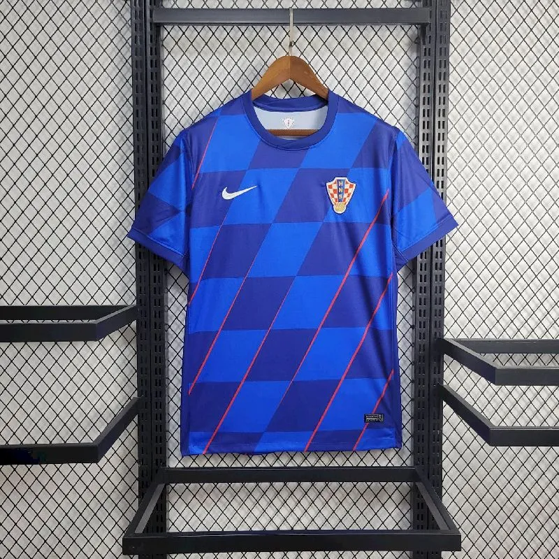 077475654d413f5878334ab14e399f99.webp Mens Croatia 2024/25 Euro Away Jersey - Image 2