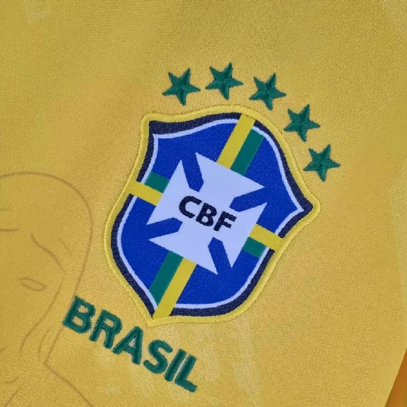 1e988caf5d5dbde7.jpg Mens Brazil 2022 Special Jersey - Yellow - Image 3
