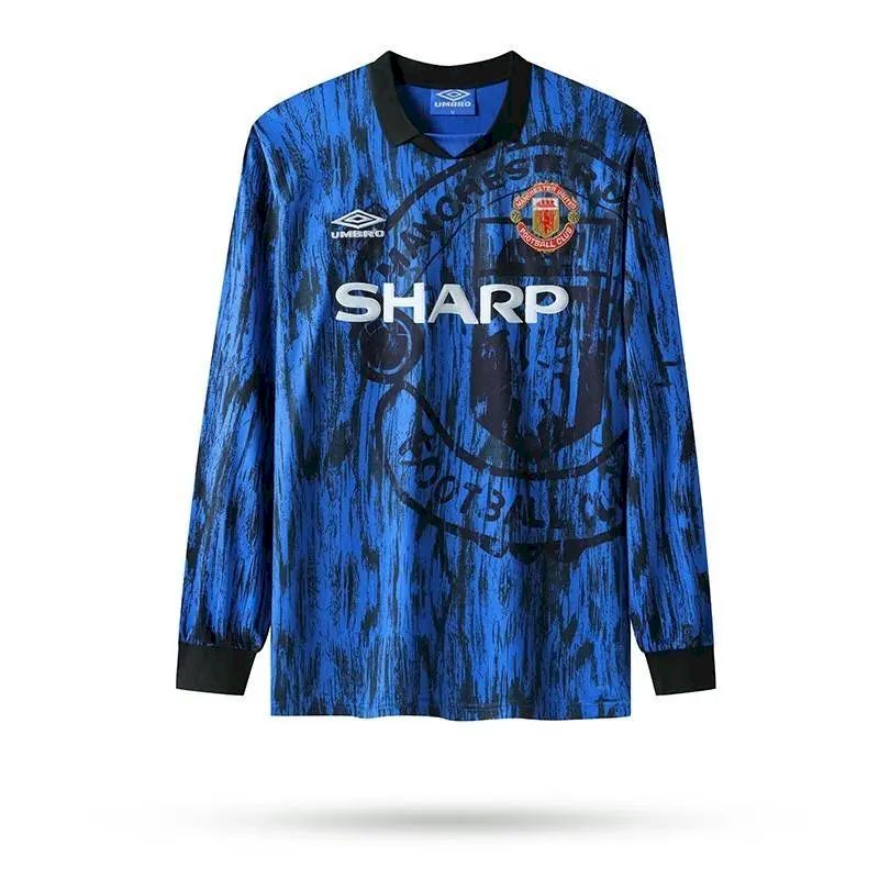 2023050805081571.jpg Retro Manchester United 1992/93 Away Long Sleeve Jersey - Image 1