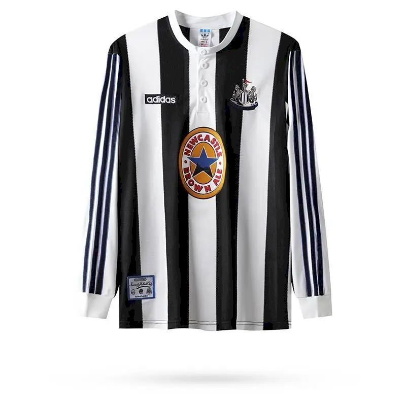 2023050805595776.jpg Retro Newcastle United 1995/97 Home Long Sleeve Jersey - Image 1