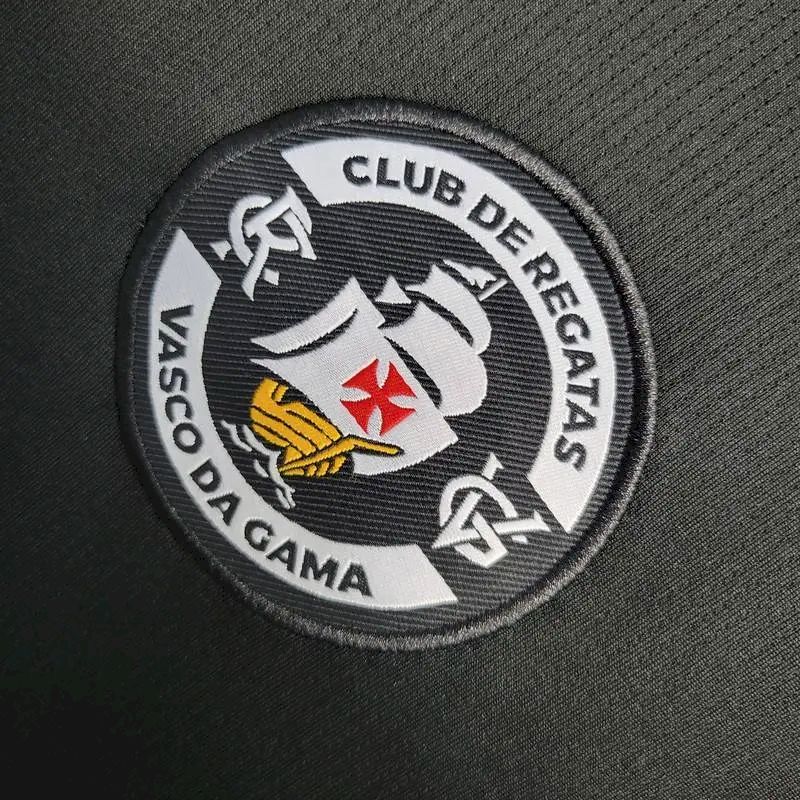 2023050815022710.jpg Mens Vasco Da Gama 2022/23 Pre-Match Jersey Black - Image 3
