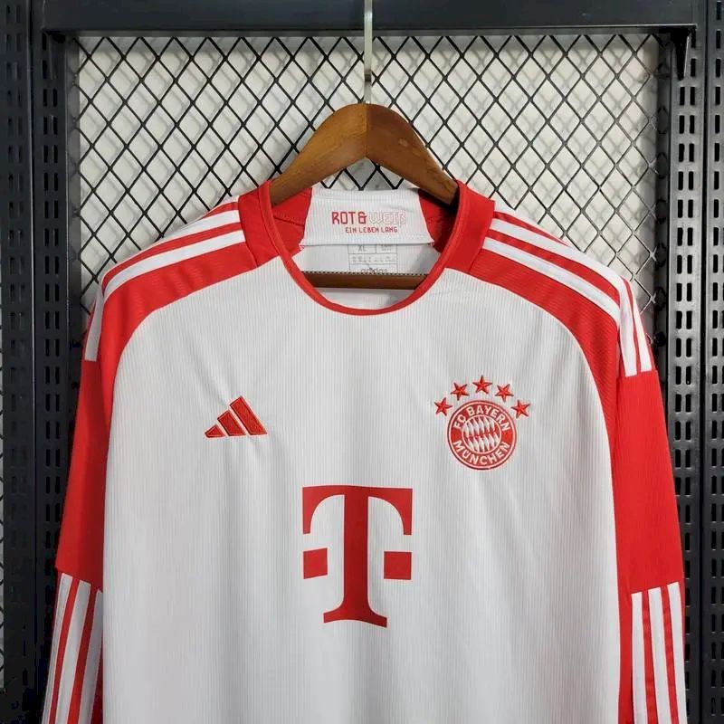 2023051510344018.jpg Mens Bayern Munich 2023/24 Home Long Sleeve Jersey - Image 7