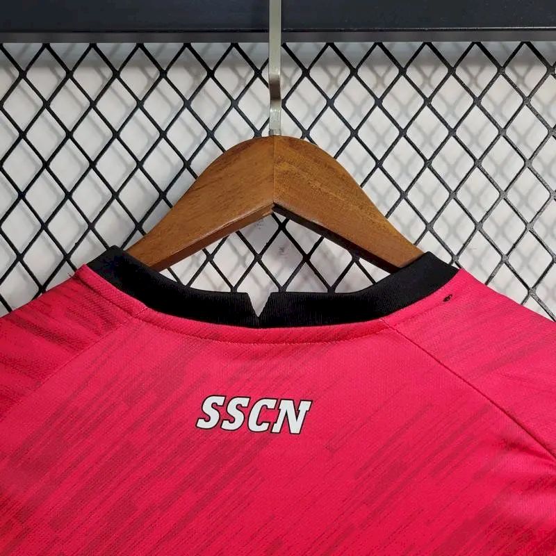 2023051903082515.jpg Mens Napoli 2023/24 Champion Edition Jersey Red - Image 4