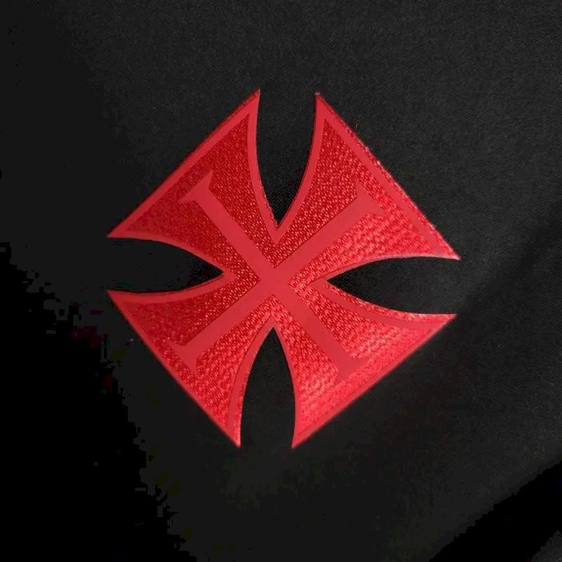 2023051904010217.jpg Mens Vasco Da Gama 2023/24 Pre-Match Jersey Black - Image 4