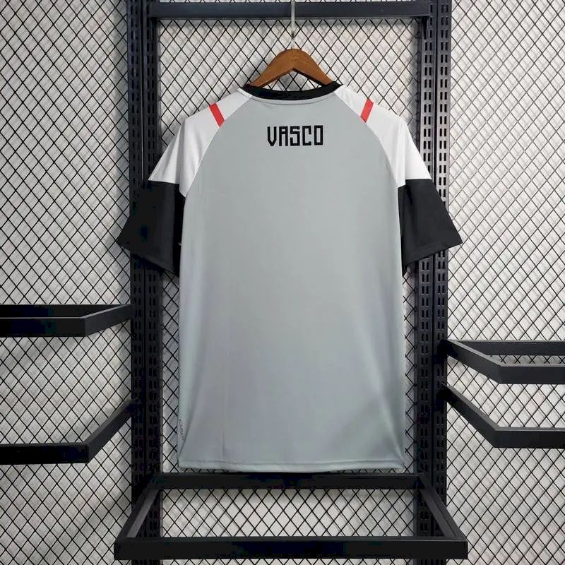 2023051904022649.jpg Mens Vasco Da Gama 2023/24 Pre-Match Jersey Grey - Image 3