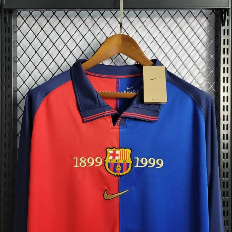 2023053012060797.webp Retro Barcelona 1899/1999 100th Anniversary Edition Long Sleeve Jersey - Image 2