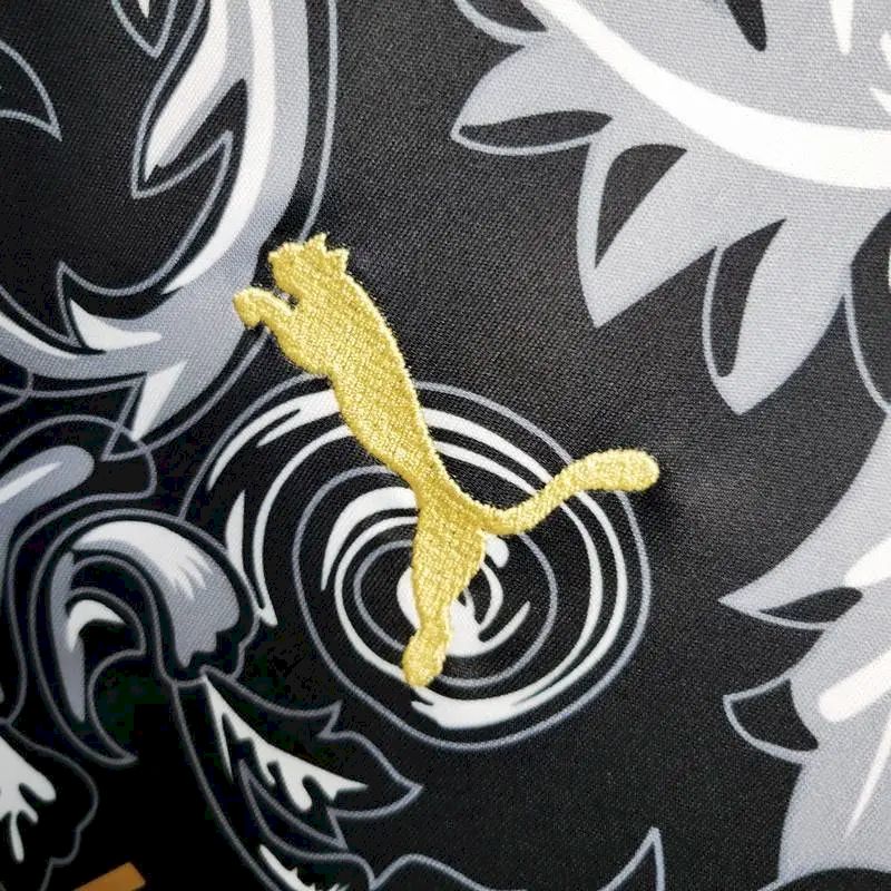 2023060103262815.jpg Mens Italy 2023/24 Versace Co-Branded Edition Jersey Black - Image 4