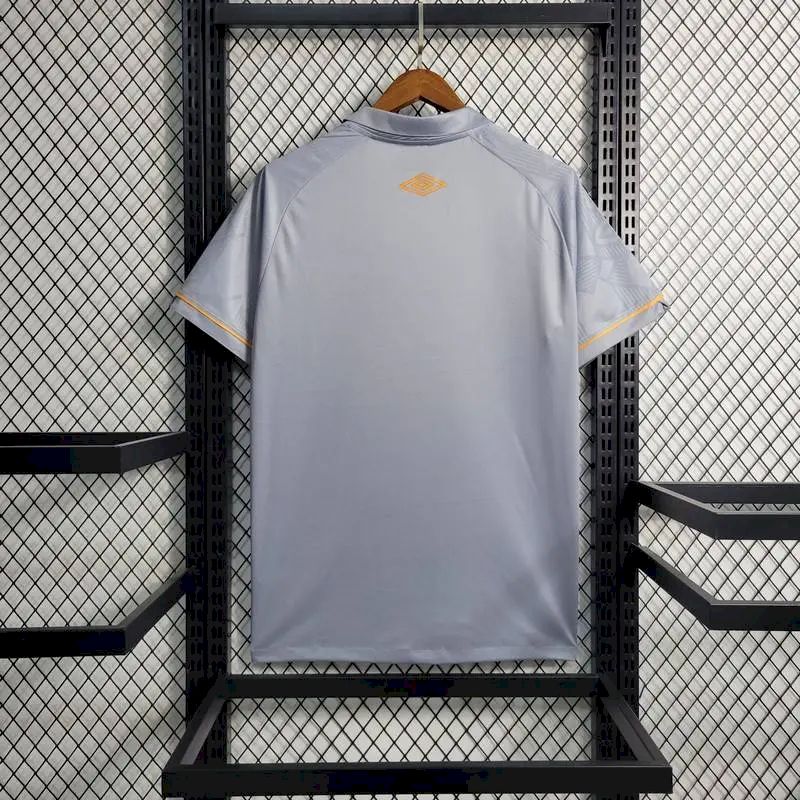 2023062115322650.jpg Mens Fluminense 2023/24 Pre-Match Jersey Grey - Image 6