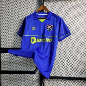 Mens Fluminense 2023/24 Pre-Match Jersey Blue