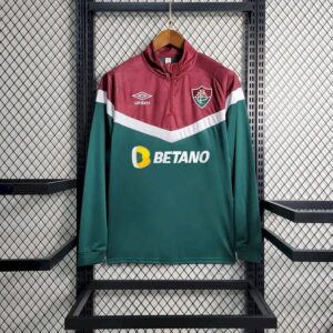 Mens Fluminense 2023/24 Pre-Match Long Sleeve Jersey