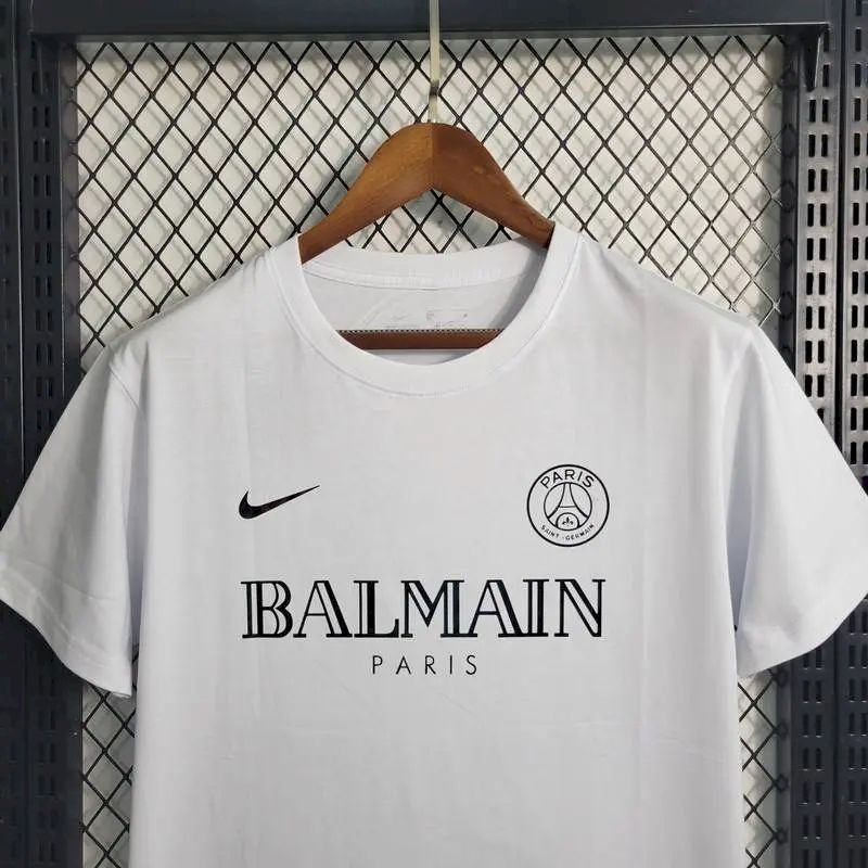 2023070819464957.jpg Mens Paris Saint-Germain 2023/24 Balmain Pre-Match Jersey - Image 9