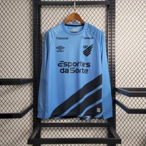 Mens Athletico Paranaense 2023/24 Third Long Sleeve Jersey