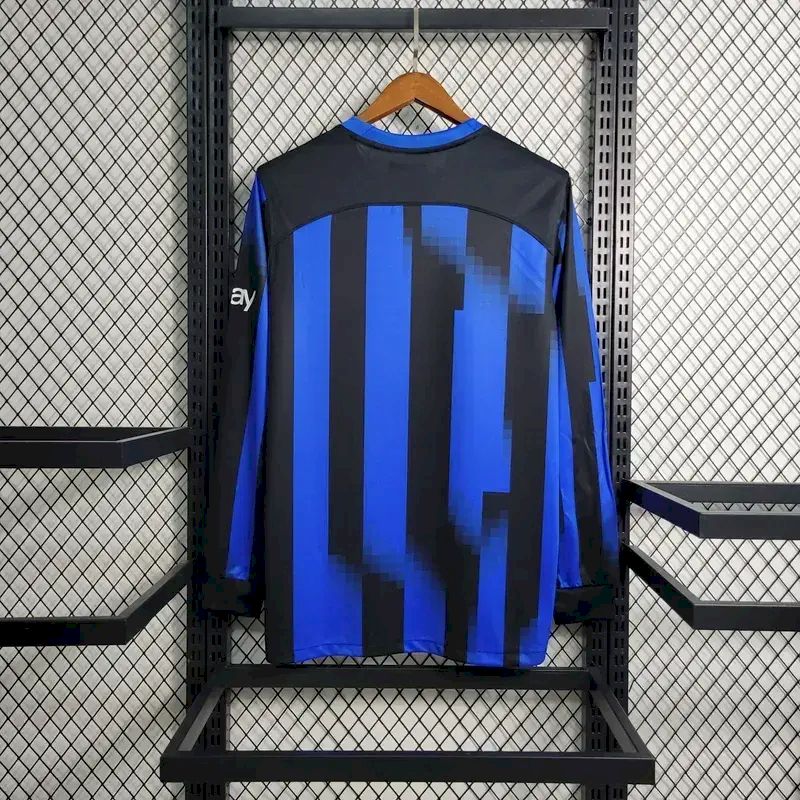 2023082519460777.jpg Mens Inter Milan 2023/24 Home Long Sleeve Jersey With AD - Image 4