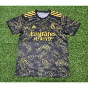 Mens Real Madrid 2023/24 Golden Dragon Special Edition Jersey