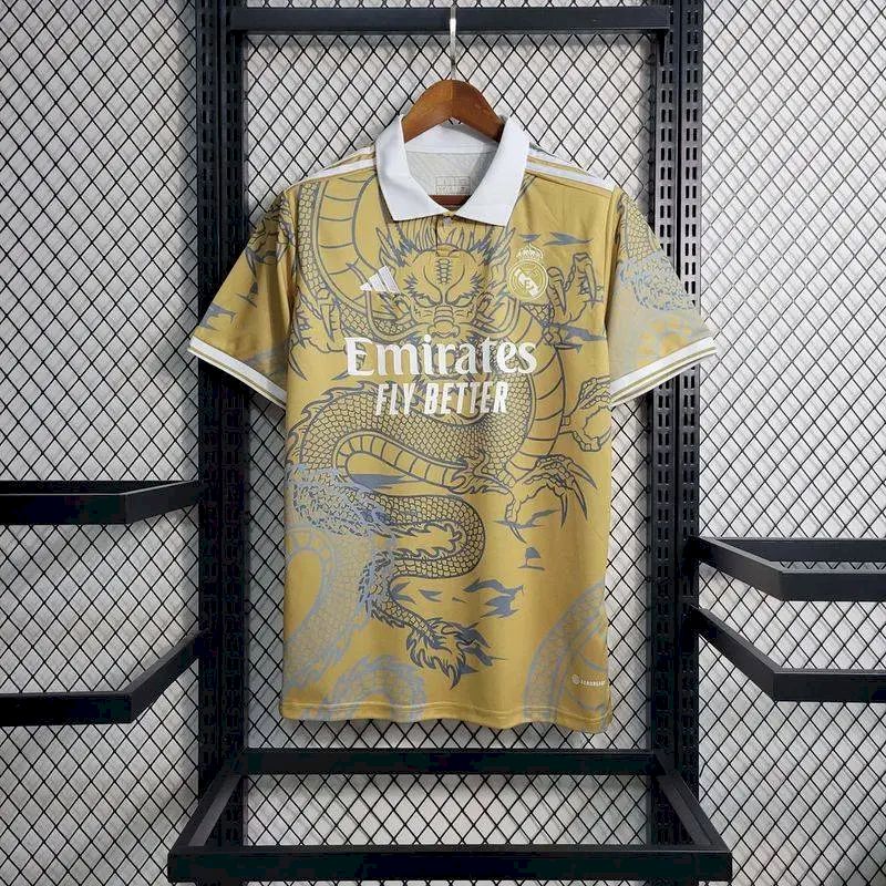 2023101016232540.jpg Mens Real Madrid 2023/24 Yellow Dragon Special Edition Jersey - Image 2