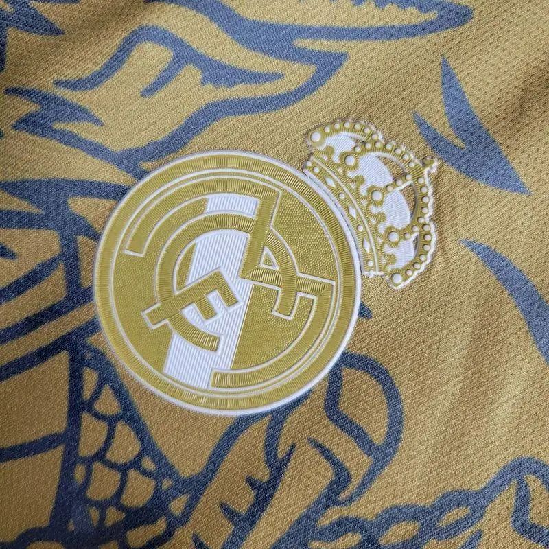 2023101016234467.jpg Mens Real Madrid 2023/24 Yellow Dragon Special Edition Jersey - Image 4