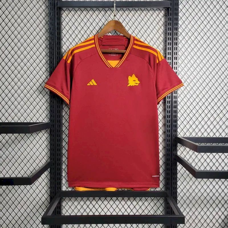 2023111718113876.jpg Mens AS Roma 2023/24 Home Jersey - Image 2