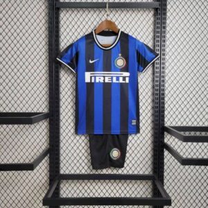 Kids Inter Milan 2009/10 Home Kids Retro And Shorts