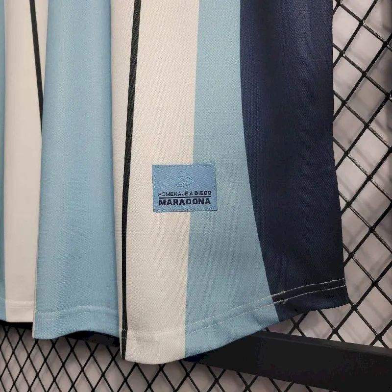2024022320134860.jpg Retro Argentina 2010 Maradona Retirement Commemorative Edition Jersey - Image 9