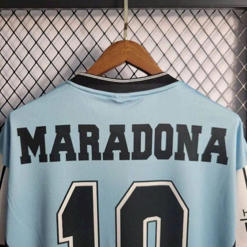 2024022320135679.jpg Retro Argentina 2010 Maradona Retirement Commemorative Edition Jersey - Image 7