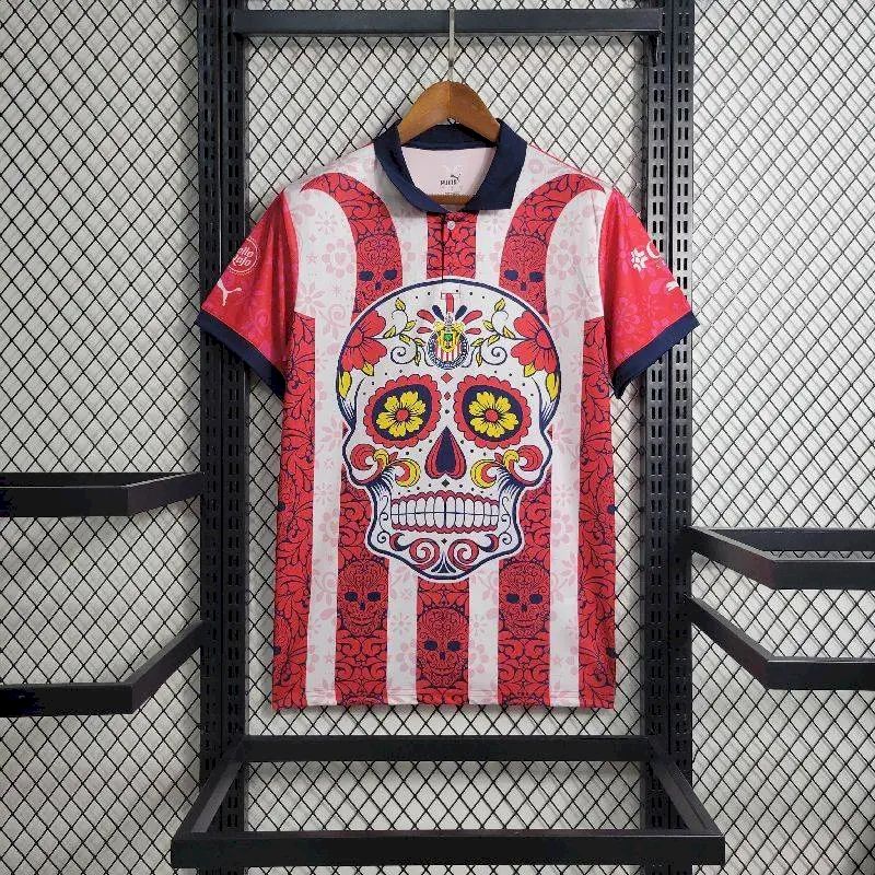 2024022814150998.jpg Mens Club Chivas 2023/24 Day Of The Dead Jersey - Image 2