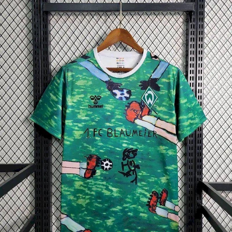 2024022816550939.jpg Mens SV Werder Bremen 2023/24 125th Anniversary Special Edition Jersey - Image 8