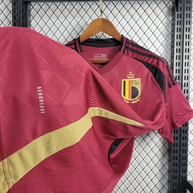 2024022819475413.jpg Mens Belgium 2024/25 Euro Home Jersey - Image 5