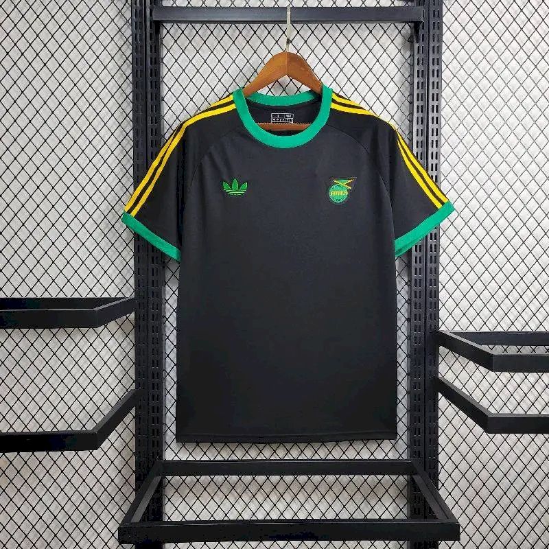 2024031118150953.jpg Mens Jamaica 2024/25 3-Stripes Jersey - Image 2
