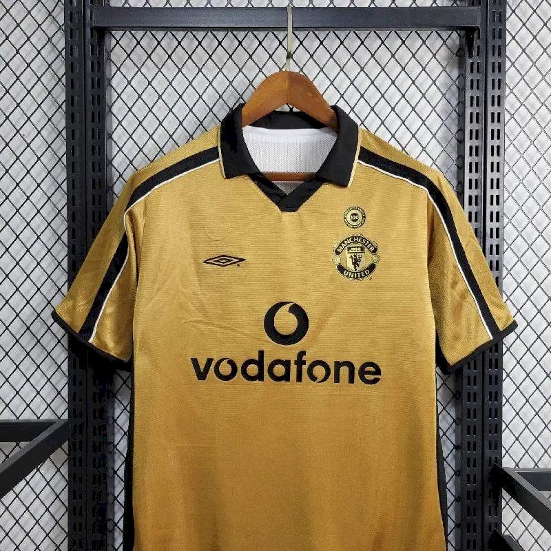 2024031715574432.jpg Retro Manchester United 2001/02 Centenary Reversible Away And Third Jersey - Image 8