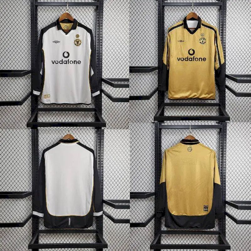 2024031716011571.jpg Retro Manchester United 2001/02 Centenary Reversible Away And Third Long Sleeve Jersey - Image 13