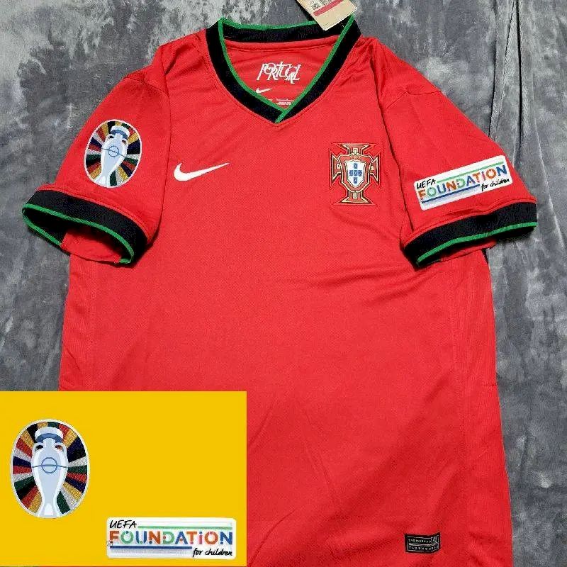 2024032516314114.jpg Kids Portugal 2024/25 Euro Home Kit - Image 8