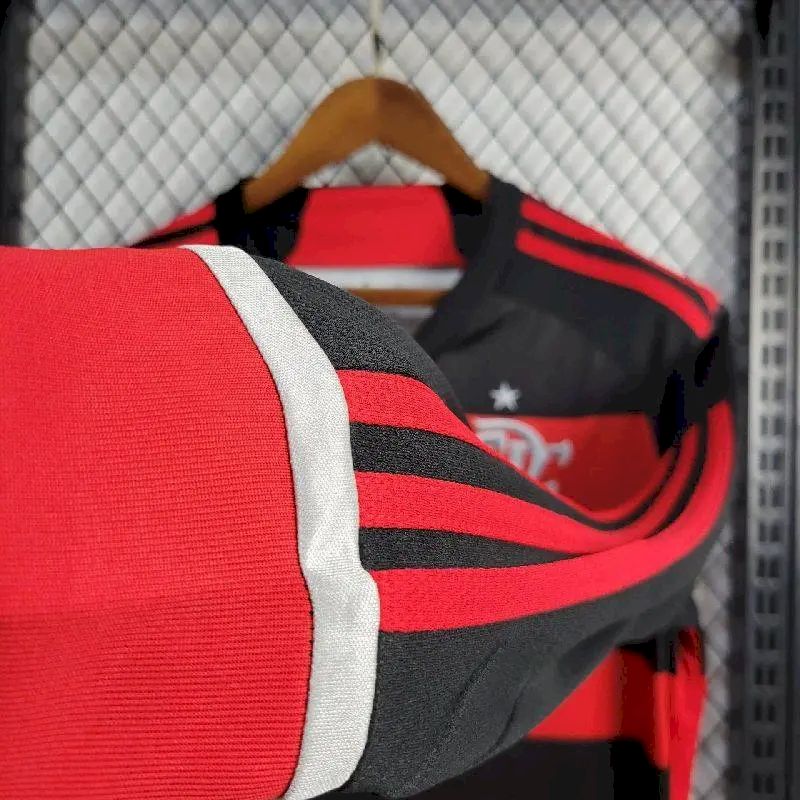 2024032518400055.jpg Mens Flamengo 2024/25 Home Long Sleeve Jersey - Image 7