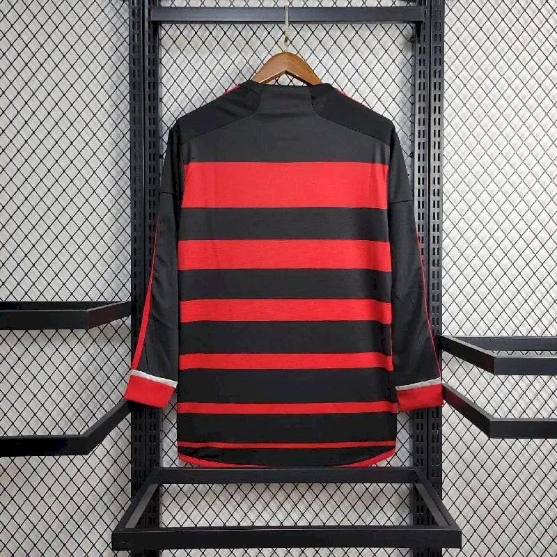 2024032518400547.jpg Mens Flamengo 2024/25 Home Long Sleeve Jersey - Image 6