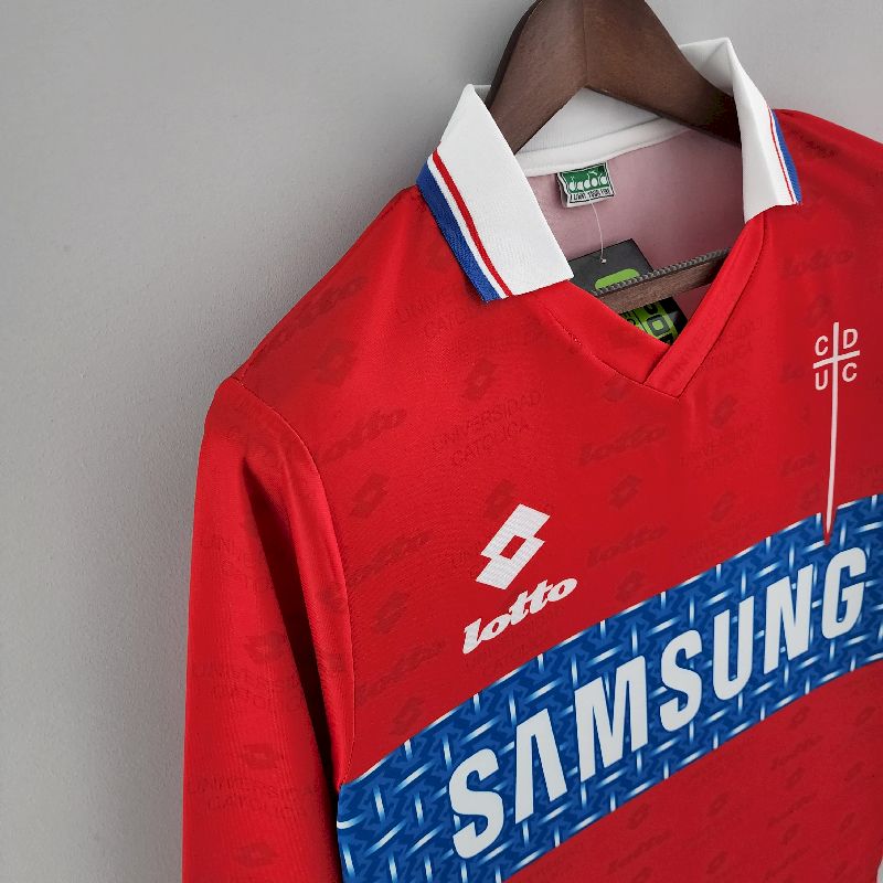 2024051621275353.jpg Retro Universidad Catolica 1996 Away Long Sleeve Jersey - Image 7