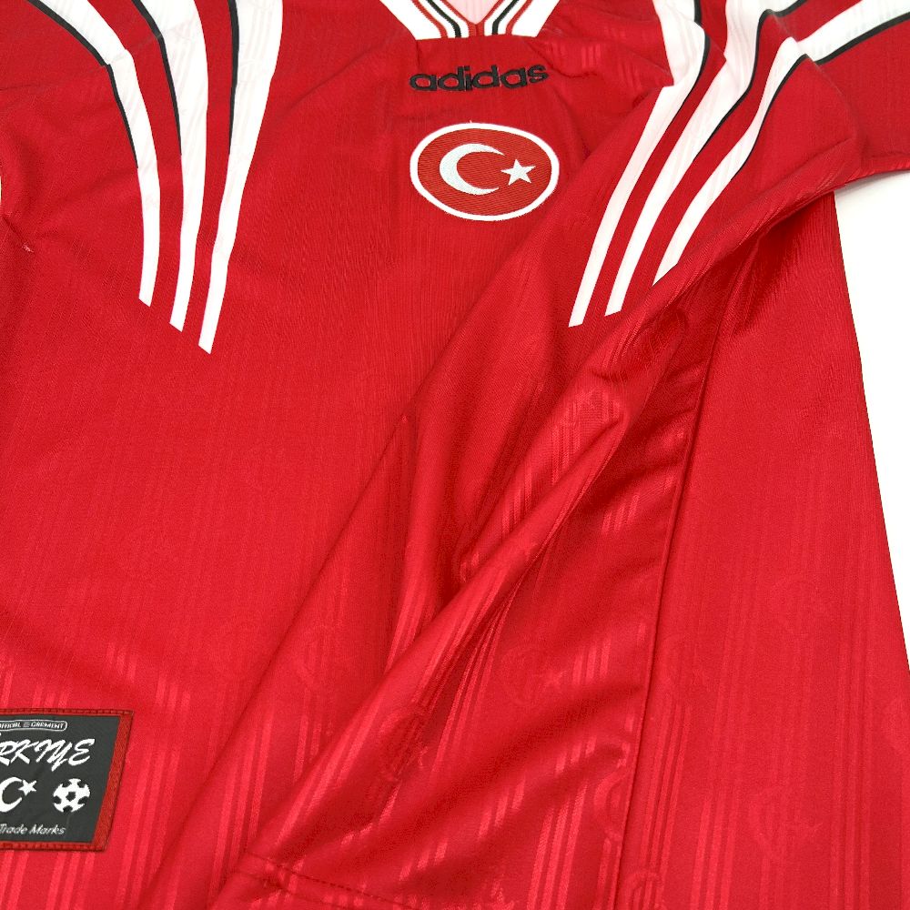 2024052122310435.jpg Retro Turkiye 1996 Home Jersey - Image 6