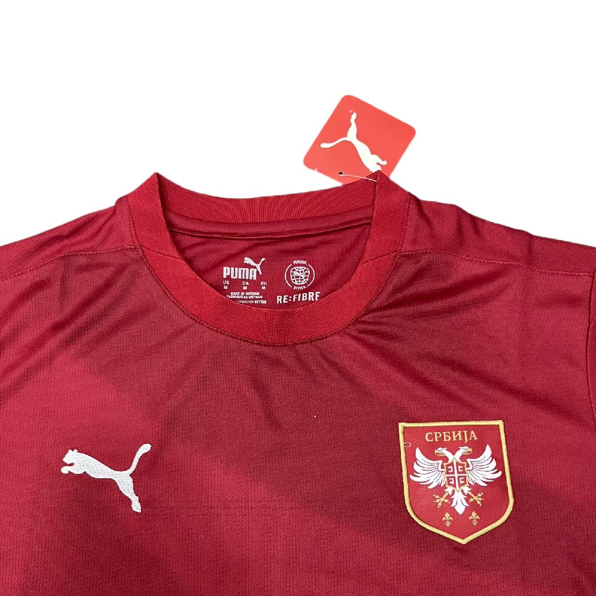2024053020360417.jpg Mens Serbia 2024/25 Euro Home Jersey - Image 3