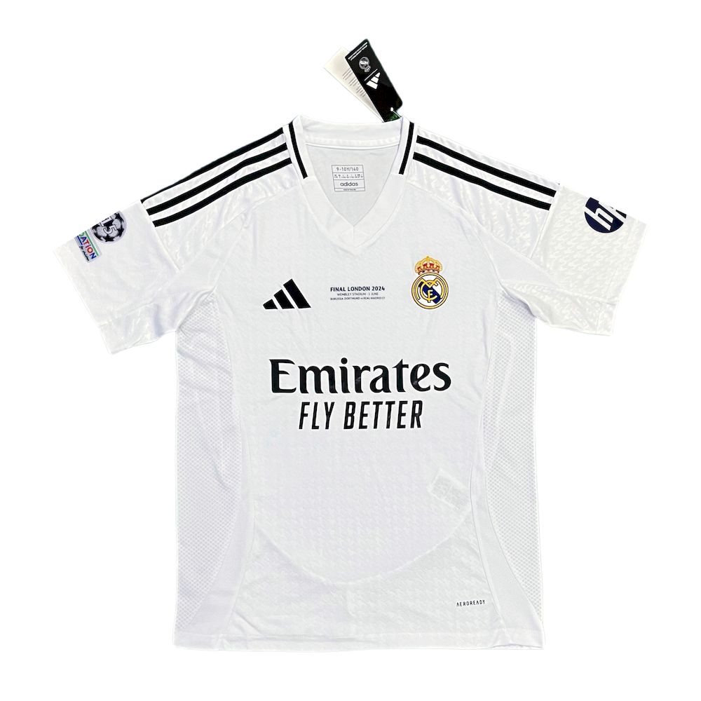 2024060121114416.jpg Mens Real Madrid 2024/25 Home Champions League Champions Jersey - Image 1