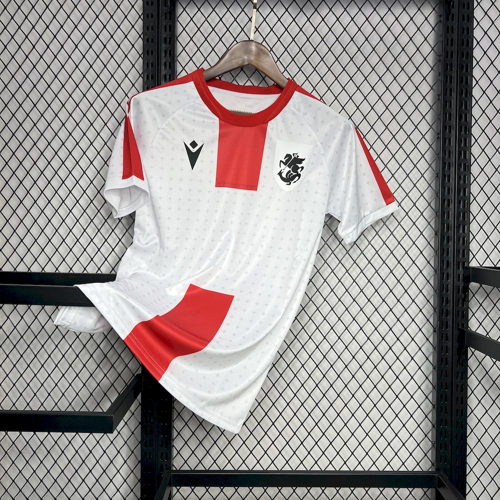 2024060818383429.jpg Mens Georgia 2024/25 Euro Home Jersey - Image 1