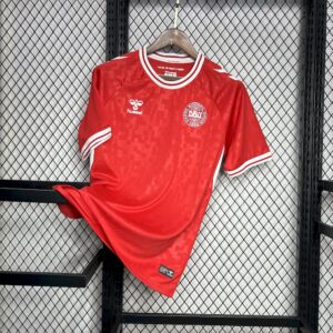 Mens Denmark 2024/25 Euro Home Jersey