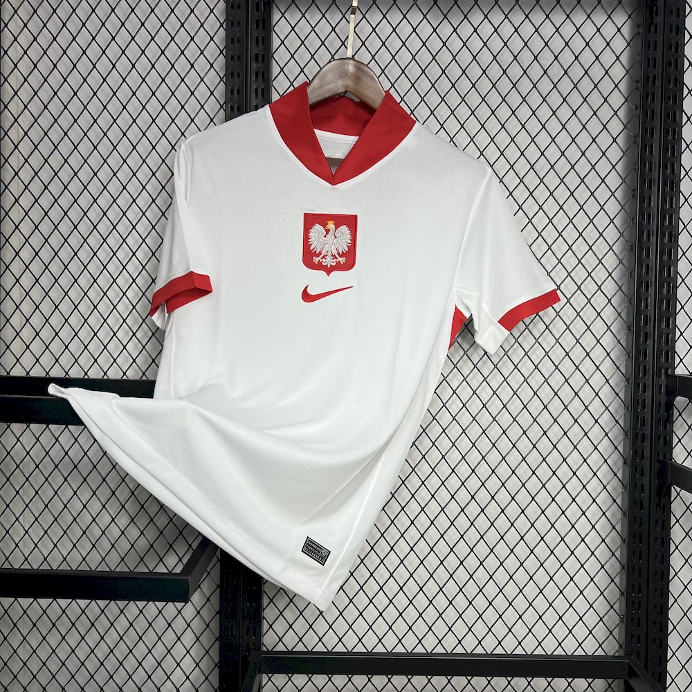 202406081904245.jpg Mens Poland 2024/25 Euro Home Jersey - Image 1