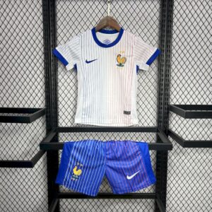 Kids France 2024/25 Euro Away Kit