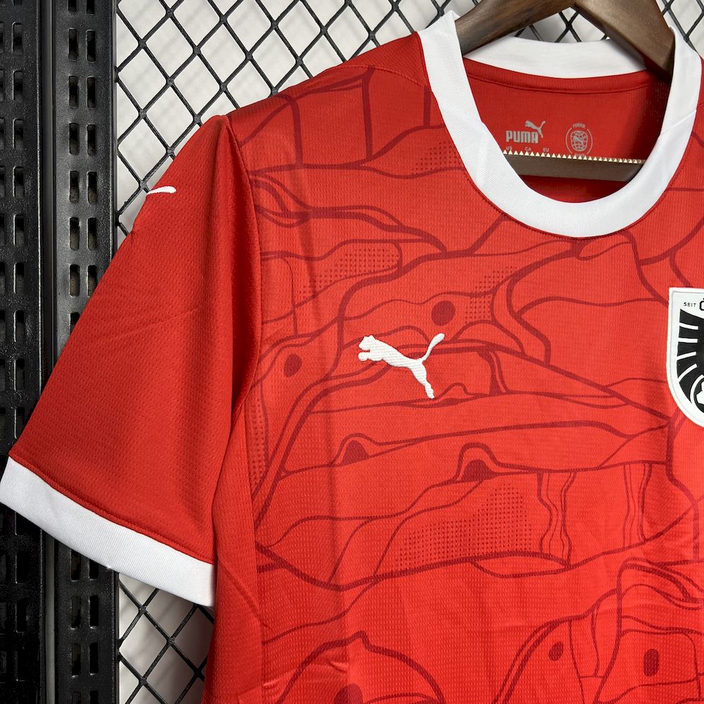 2024060819473648.jpg Mens Austria 2024/25 Euro Home Jersey - Image 5