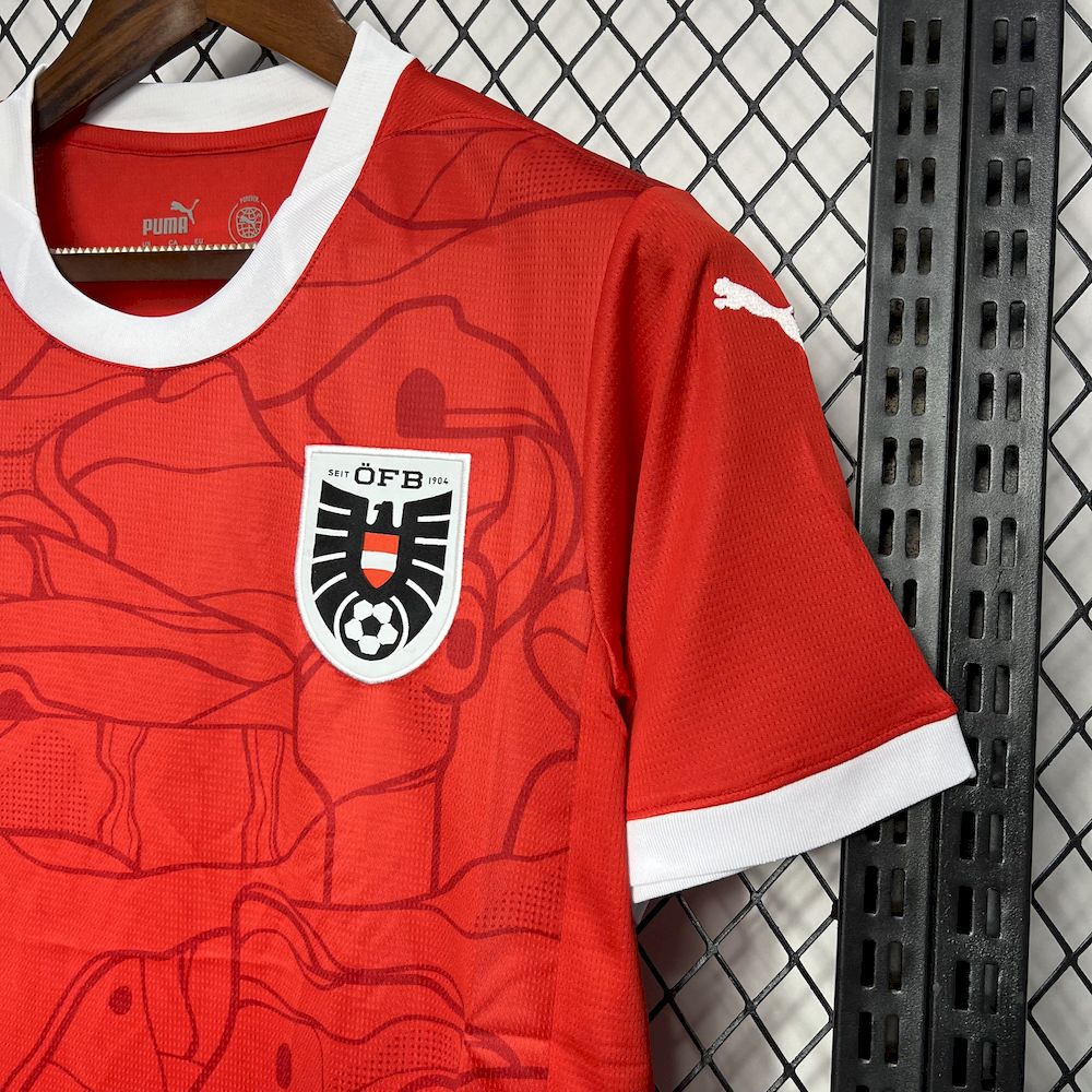 2024060819473998.jpg Mens Austria 2024/25 Euro Home Jersey - Image 4