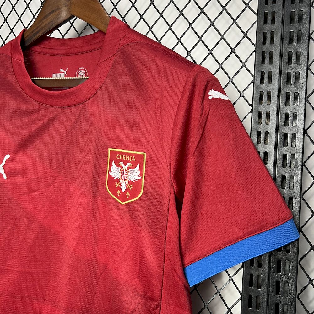 2024060820272754.jpg Mens Serbia 2024/25 Euro Home Jersey - Image 5