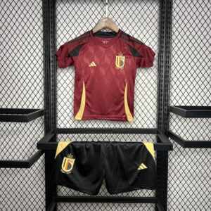 Kids Belgium 2024/25 Euro Home Kit