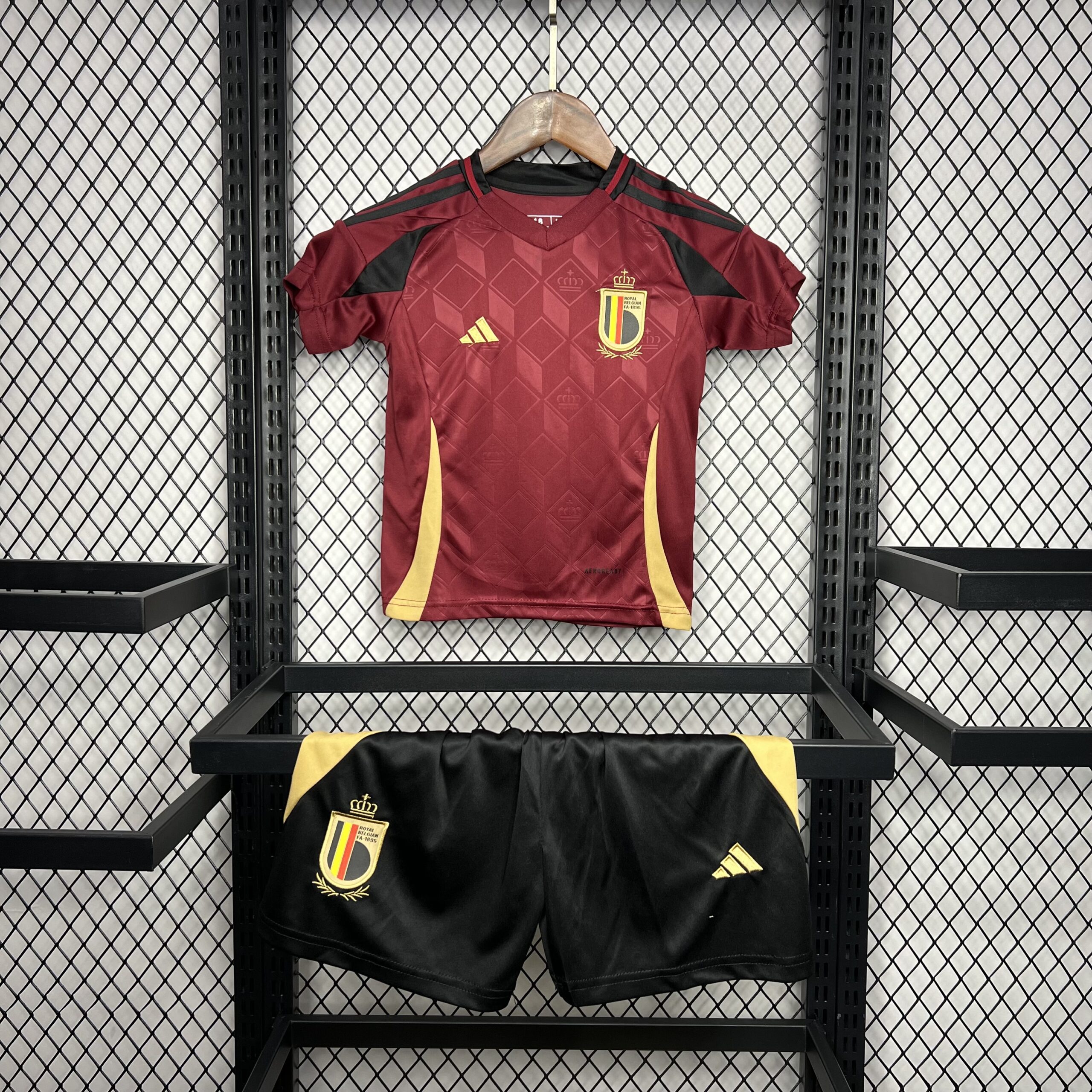 2024060821314991.jpg Kids Belgium 2024/25 Euro Home Kit - Image 1