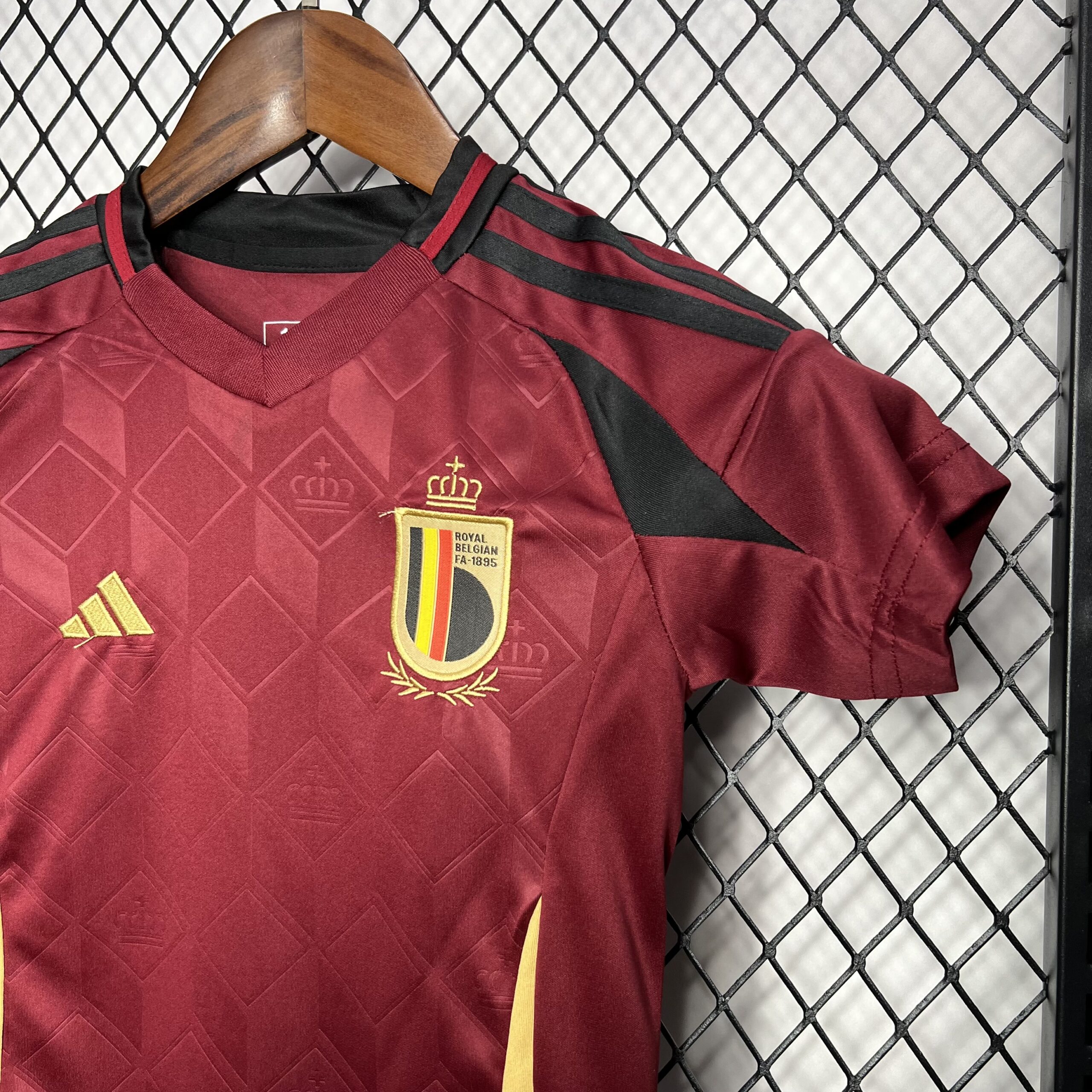 2024060821315460.jpg Kids Belgium 2024/25 Euro Home Kit - Image 5