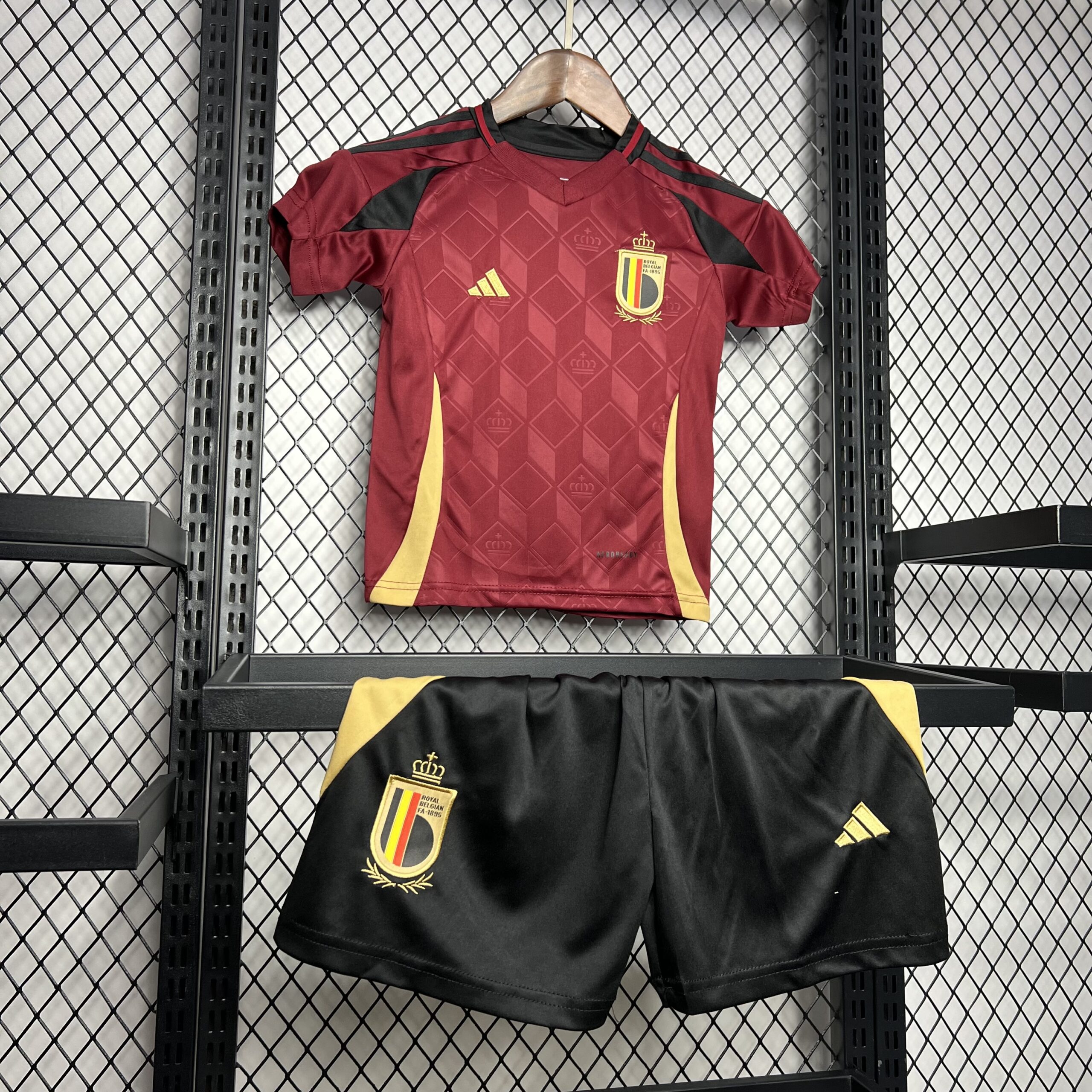 2024060821320315.jpg Kids Belgium 2024/25 Euro Home Kit - Image 3